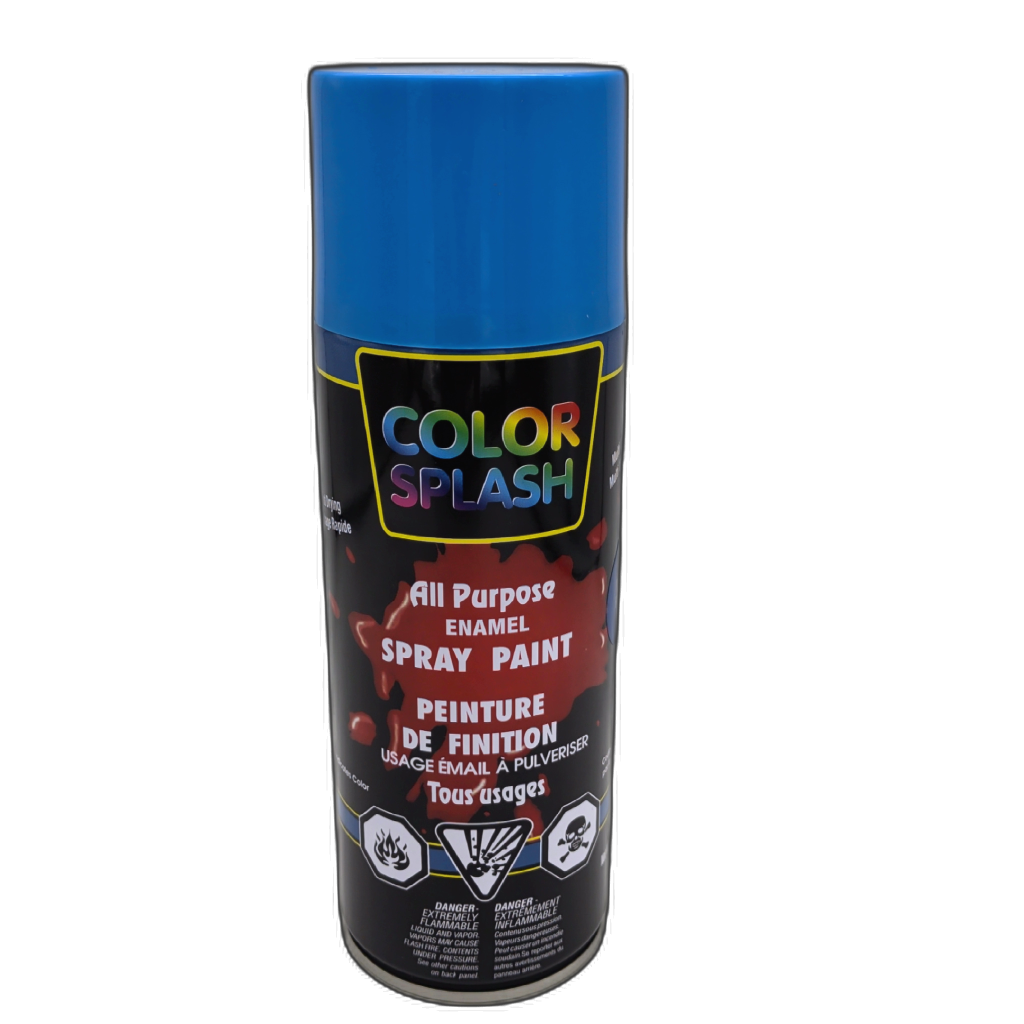Spray Paint BLUE color/splash 12OZ