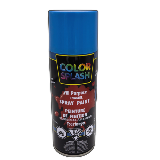 Spray Paint BLUE color/splash 12OZ