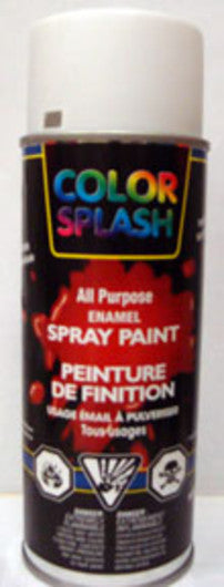 FLAT WHITE COLOR/SPLASH Spray Paint12OZ