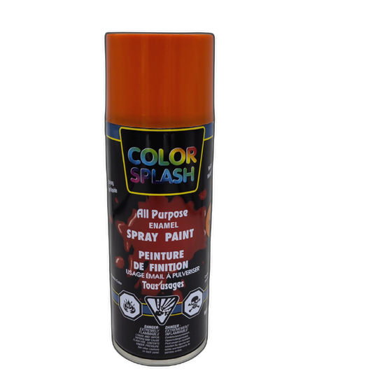 Spray Paint ORANGE COLOR/SPLASH 12OZ