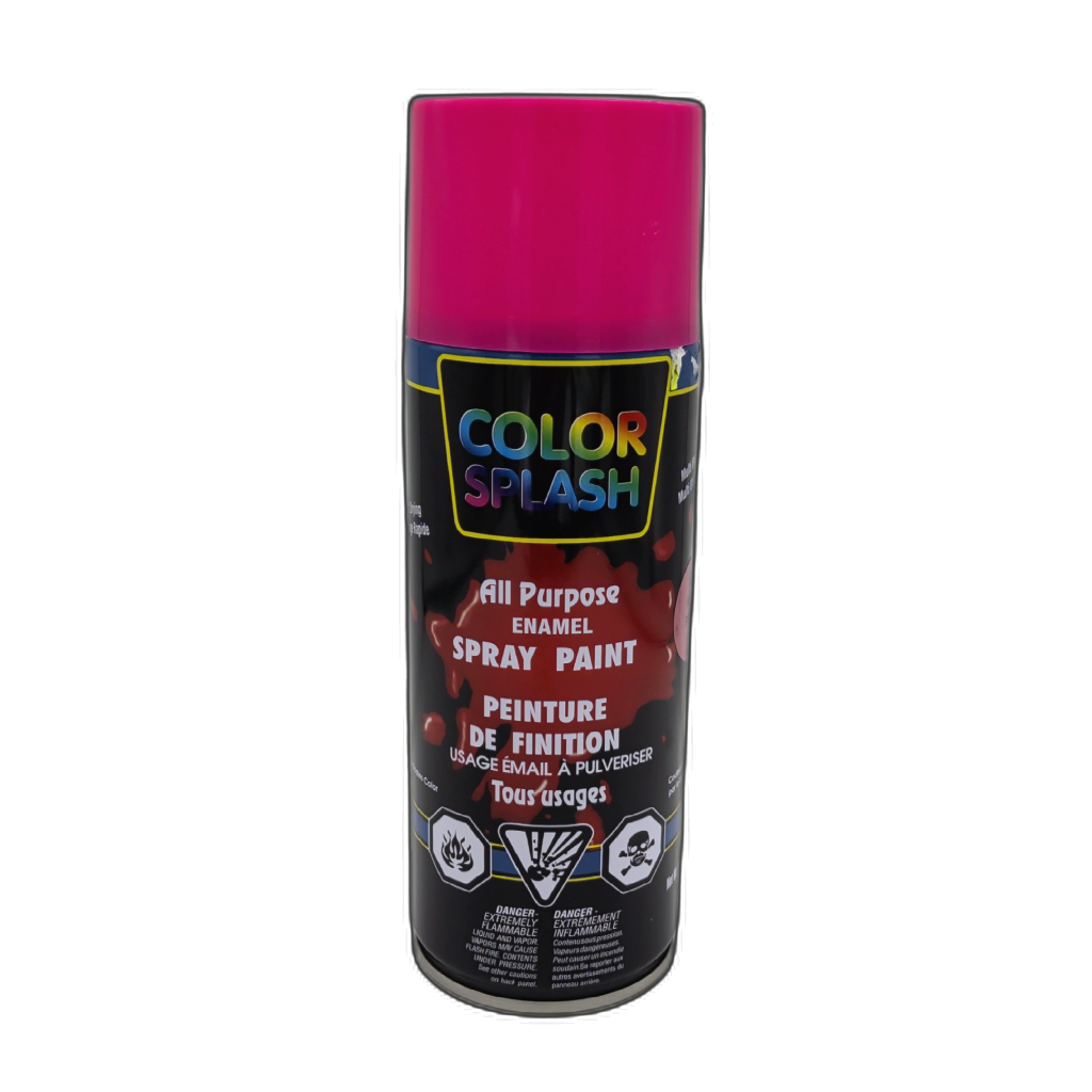 Spray Paint PINK COLOR/SPLASH 12OZ