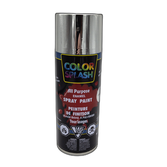 Spray Paint CHROME METALIC COLOR/SPLASH