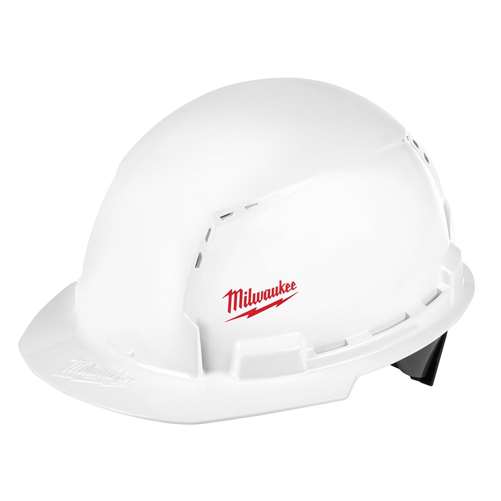 Hard Hat White Front Brim Milwaukee - Additional View