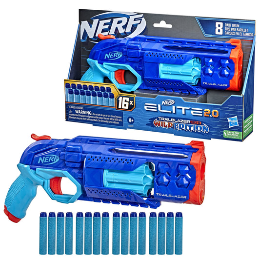 Nerf Elite 2.0 Trailblazer RD-8 Wild Edition Blaster w/16 Darts - Additional View