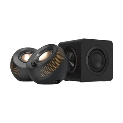 Pebble X Plus Desktop Speakers w/Subwoofer, RGB Lighting Creative - Additional View