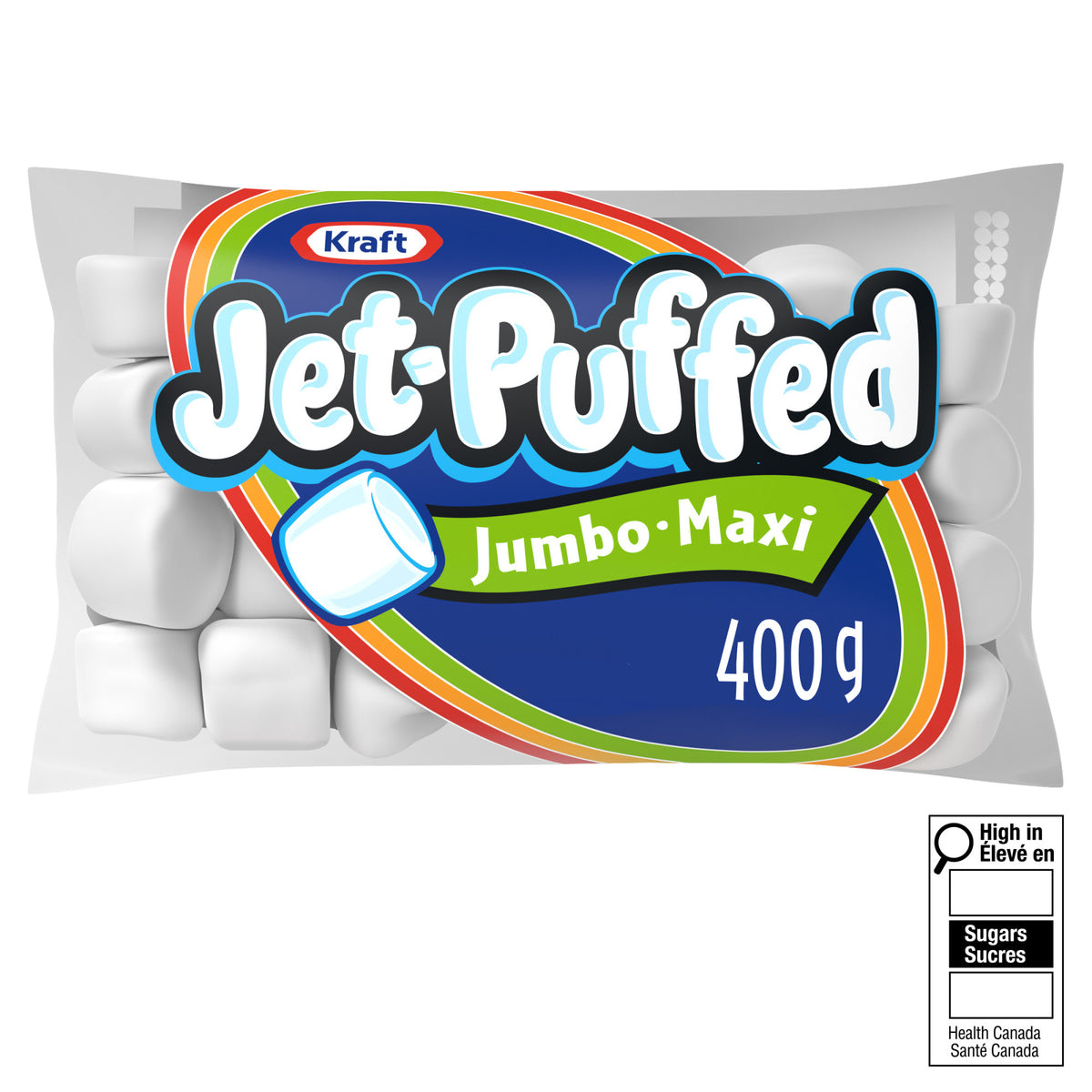 Jet Puffed Jumbo Marshmallows 400g.