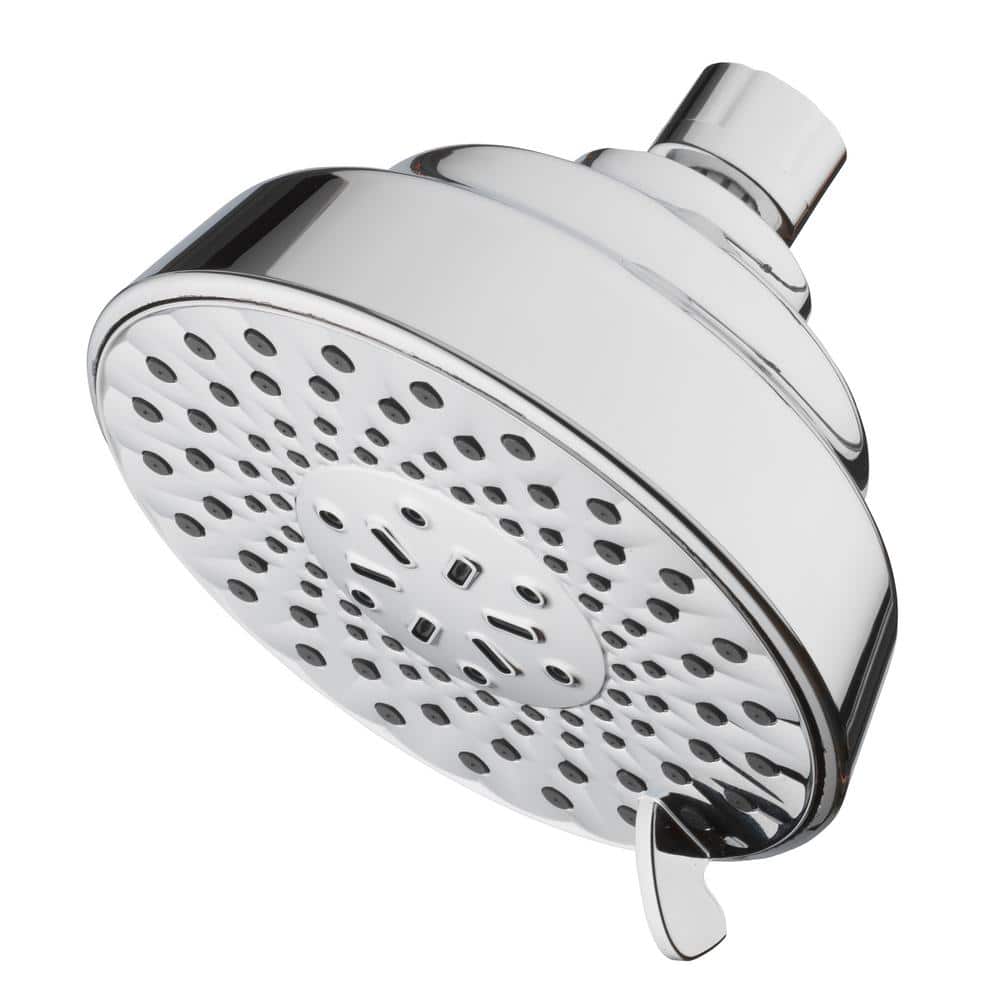 Shower Head 5 Spray Settings Chrome Glacier Bay - Additional View