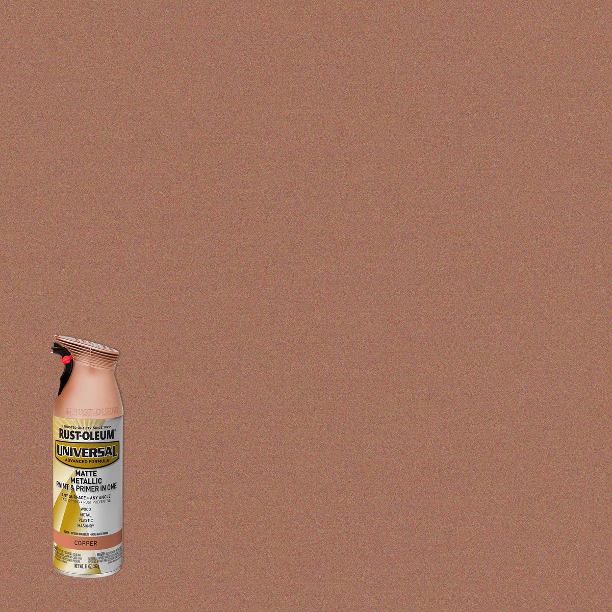 Rust-oleum Spray Paint Matte Metallic Copper 312g. - Additional View