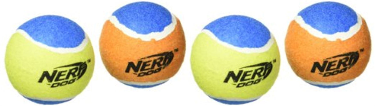Dog Toy Squeak Tennis Ball Large 3" 2pk. Nerf Dog - Additional View