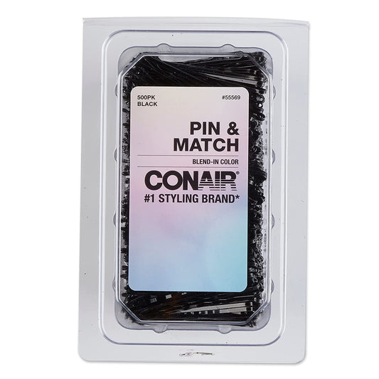 Bobby Pins 500pk. Black Pin & Match Conair - Additional View