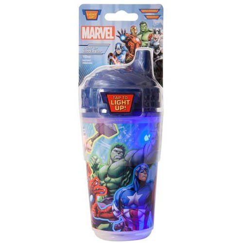 Light Up Sipper Cup Blue Marvel 10oz. (or 2/$9.99) - Additional View