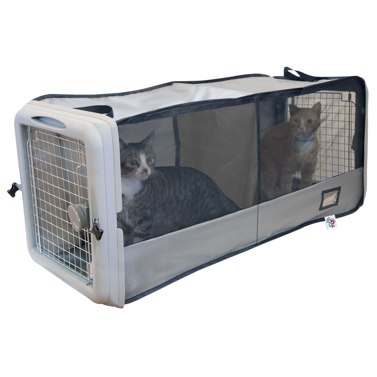 Car Seat Pet Crate w/Divider Collapsible For Pets Up To 25lbs. - Additional View