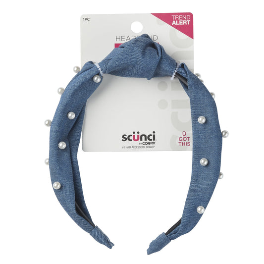 Headband Knot Pearl Scunci - Additional View