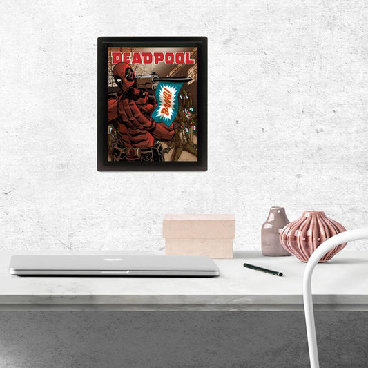 Shadow Box 3D Lenticular 8" x 10" Marvel Assorted - Additional View